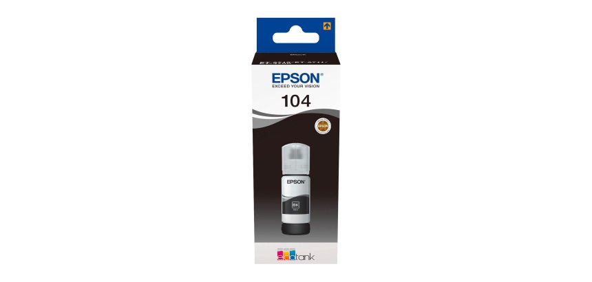 Bouteille encre noire 104 EPSON ecotank