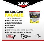 Enduit rebouchage façade pot 1.5kg