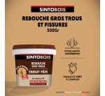 Sintobois rebouche bois trous et fissures 500g bois clair