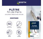 Plâtre fin de Paris - 1 Kg