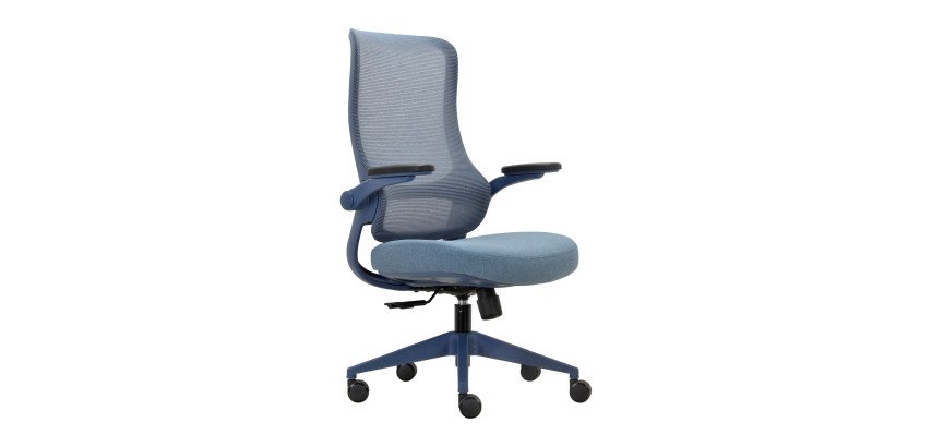 Sedia ergonomica Aurora colore blu