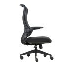 Sedia ergonomica Aurora colore nero