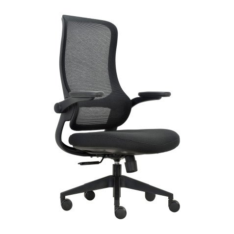 Sedia ergonomica Aurora colore nero