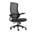 Sedia ergonomica Aurora colore nero