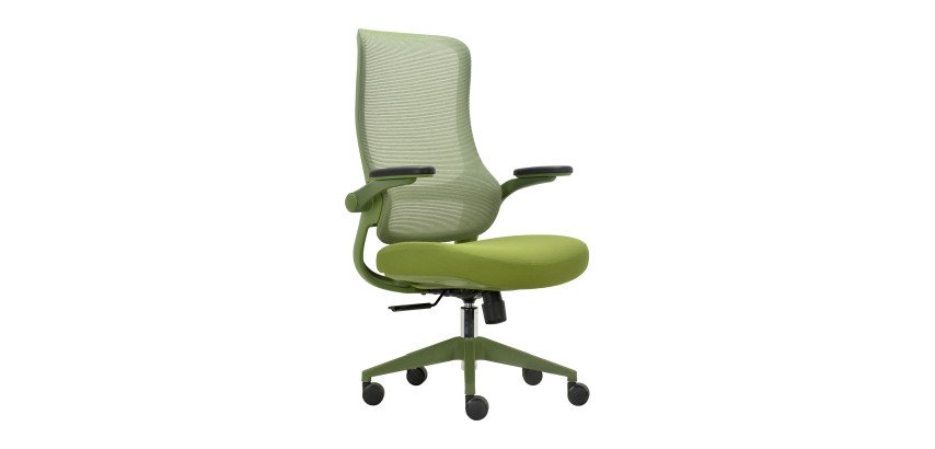 Sedia ergonomica Aurora colore verde oliva