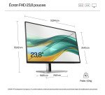 Ecran PC HP 23,8 " (60,5 cm) Series 5 Pro
