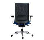 Chaise de bureau Wi-Max - dossier maille avec accoudoirs