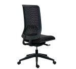 Bureaustoel IMAX met netstructuur rugleuning - zonder armleuningen - Synchroonmechanisme - Zwarte nylon voet