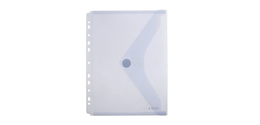 Sobres cierre v-lock multitaladro A4 cristal