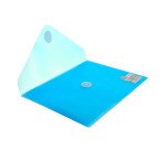 Sobres de polipropileno cierre v-lock  A5 Azul Paquete de 10