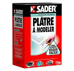 Plâtre à modeler en poudre - 1 Kg