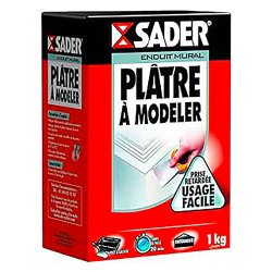Plâtre à modeler en poudre - 1 Kg