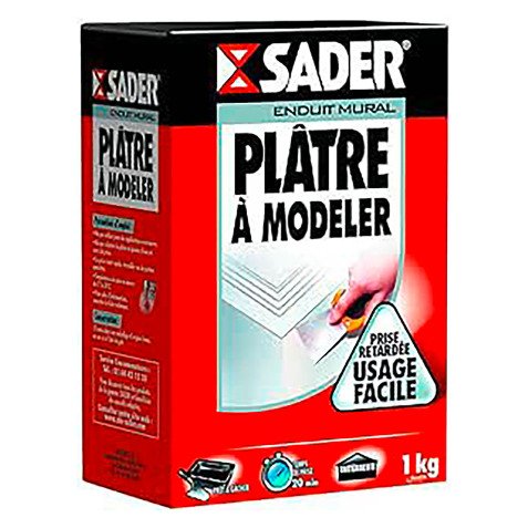 Plâtre à modeler en poudre - 1 Kg