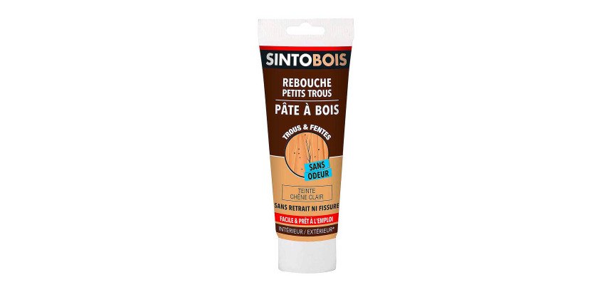 Pâte à bois à l'eau - chêne clair - 250 g