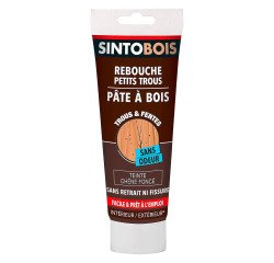 Pâte à bois à l'eau - chêne foncé - 250 g