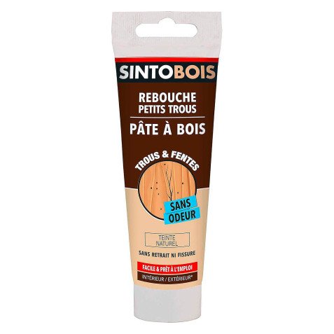 Pâte rebouchage bois - naturel - 250 g
