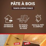 Pâte rebouchage bois - naturel - 250 g