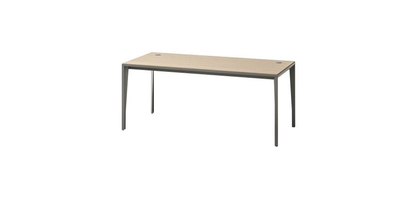 Bureau droit L 180 x P 80 cm - X5