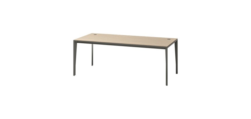Bureau droit L 200 x P 90 cm - X5