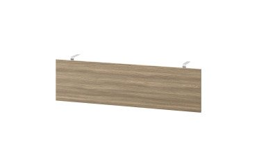 Beenafscherming Opale voor bureau L 160 cm iepenhout