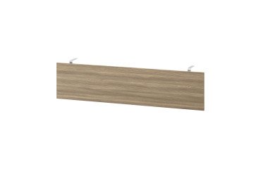 Opale backdrop sail for desk L 180 cm elm