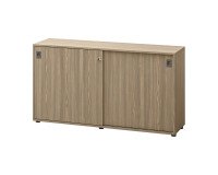 Cupboard Opale L 160 x H 86 cm body elm sliding doors elm