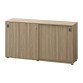 Bahut Opale  L 160 x  H 86 cm corps orme portes coulissantes orme