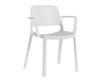 Seduta per visitatore 600 con braccioli colorata