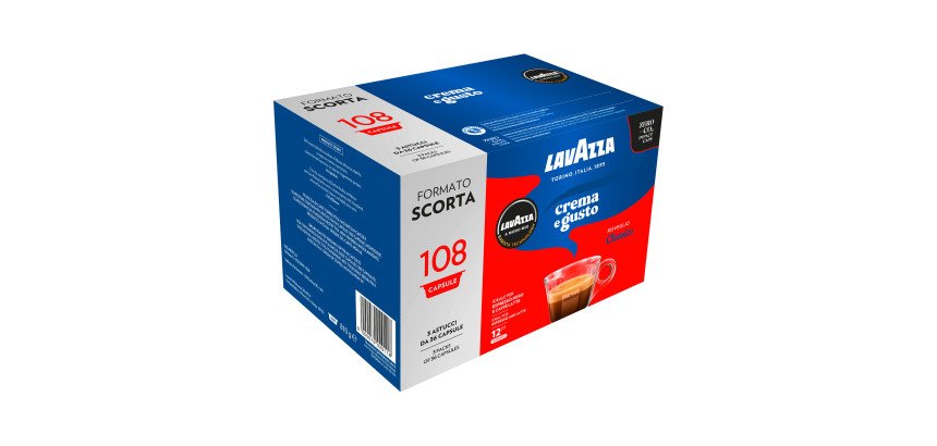 Capsule A Modo Mio Crema e Gusto - 108 capsule