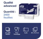 Essuie-mains pliés Tork H2 compressés Tork Xpress Advanced - Sachet de 2400