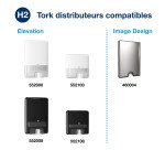 Handdoekjes Tork H2 gevouwen Tork Xpress Advanced - Pak van 2400