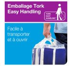 Essuie-mains pliés Tork H2 compressés Tork Xpress doux Premium - Sachet de 2700