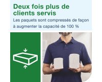 Folded hand towels Tork H2 compressed Tork Xpress Advanced - 2400 pack