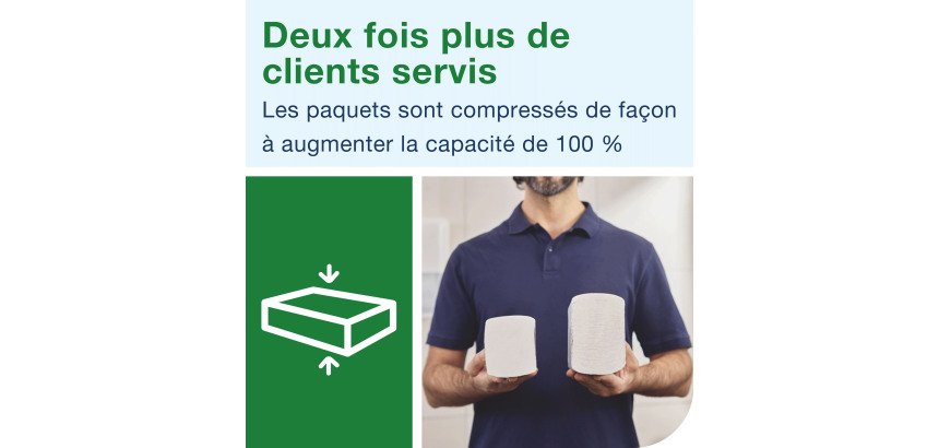 Handdoekjes Tork H2 gevouwen Tork Xpress Advanced - Pak van 2400