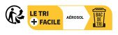 L'Info-tri permet de mieux trier les produits et emballages, grâce à une indication claire et précise sur l'endroit où les déposer (bac de tri, déchèterie, point de collecte, magasin…).