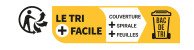 L'Info-tri permet de mieux trier les produits et emballages, grâce à une indication claire et précise sur l'endroit où les déposer (bac de tri, déchèterie, point de collecte, magasin…).