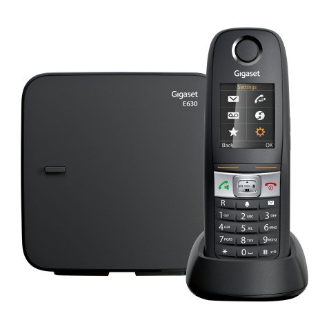 Téléphone sans fil Gigaset E630 DECT Noir