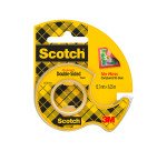 Nastro Scotch Biadesivo Double-sided, Reinforced, Permanente, Adesivo trasparente 1,27 cm x 6,35 metri
