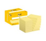 Post-it Sticky Notes 51 x 76 mm Canary Yellow 12 Pads of 100 Sheets