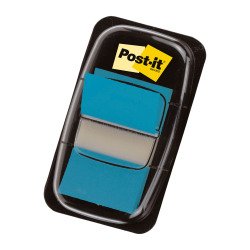 Index Post-it Medio Turchese senza rigatura non perforato 25,4 x 43,2 mm 2,54 x 4,32 cm 70 g/m² 50 segnapagina