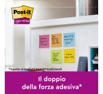 Post-it Super Sticky Cosmic 76 x 76 mm 654 6 unità da 90 fogli
