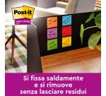 Post-it Super Sticky Cosmic 76 x 76 mm 654 6 unità da 90 fogli