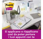 Post-it Super Sticky Giallo Canary 47,6 x 47,6 mm 12 unità