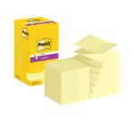 Ricariche Post-it Super Sticky a Z Giallo Canary 76 x 76 mm 12 unità da 90 fogli