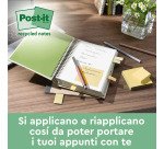 Post-it in carta riciclata Gialli 76 x 76 mm Confezione convenienza 18+6 unità