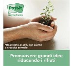 Post-it in carta riciclata Assortiti 76 x 76 mm 16 unità