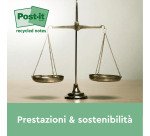 Post-it in carta riciclata Assortiti 76 x 76 mm 16 unità
