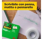 Scotch Magic Tape 19mm x 33m Invisible Value Pack 7+1 Free Rolls