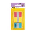 Index Post-it Strong Assortiti senza rigatura 25,4 x 38,1 mm 2,5 x 3,8 cm 3 unità da 22 segnapagina