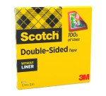 Nastro Scotch Biadesivo polipropilene 12 mm x 33 m trasparente